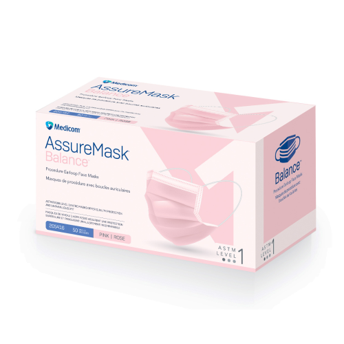 AssureMask Balance Earloop Mask Level 1 - Blue (Box of 50)
