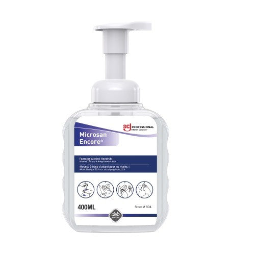 Microsan Encore Foaming Hand Sanitizer - 400mL Pump Bottle