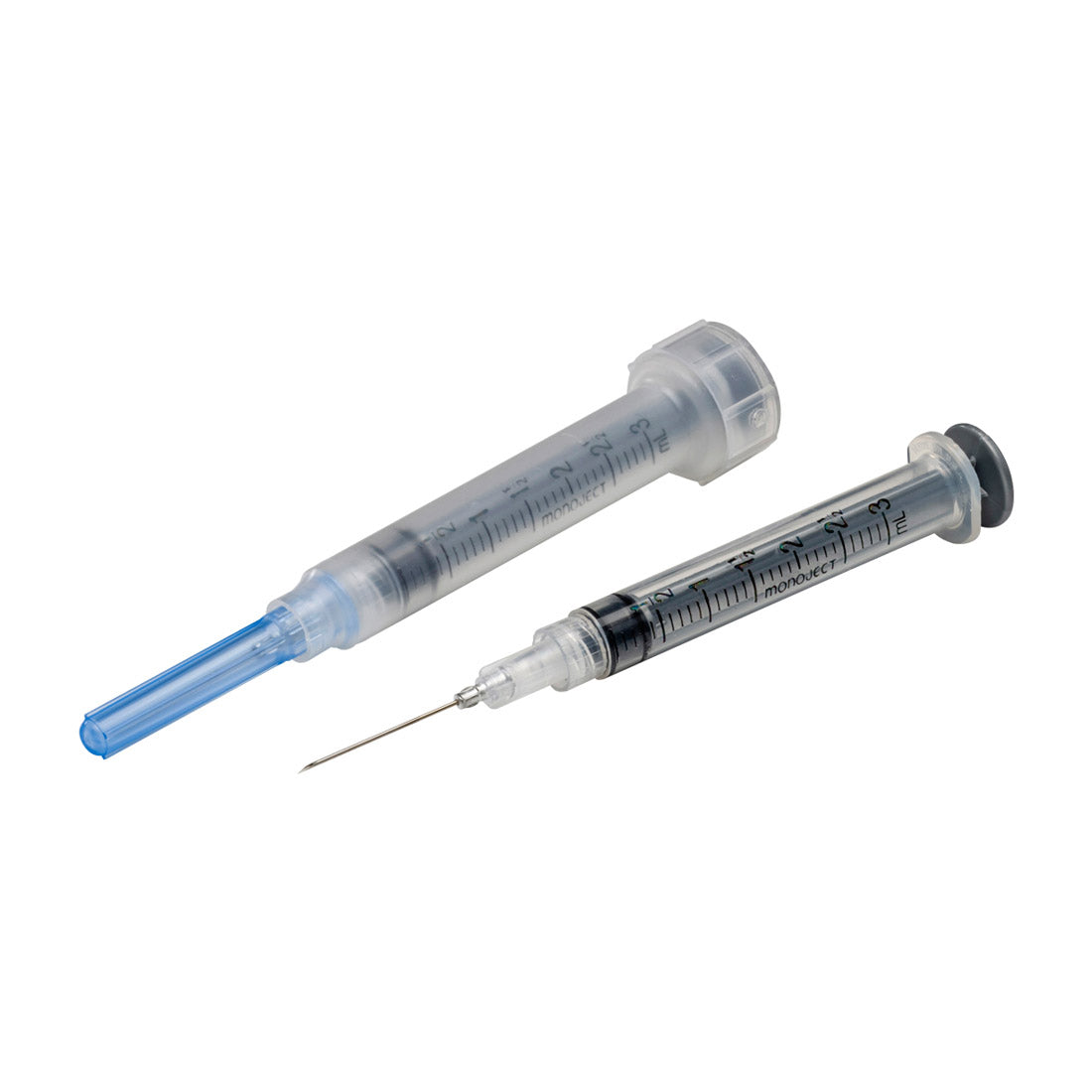 Monoject™ SoftPack Needles and Syringes 3 mL, 25 G x 5/8"