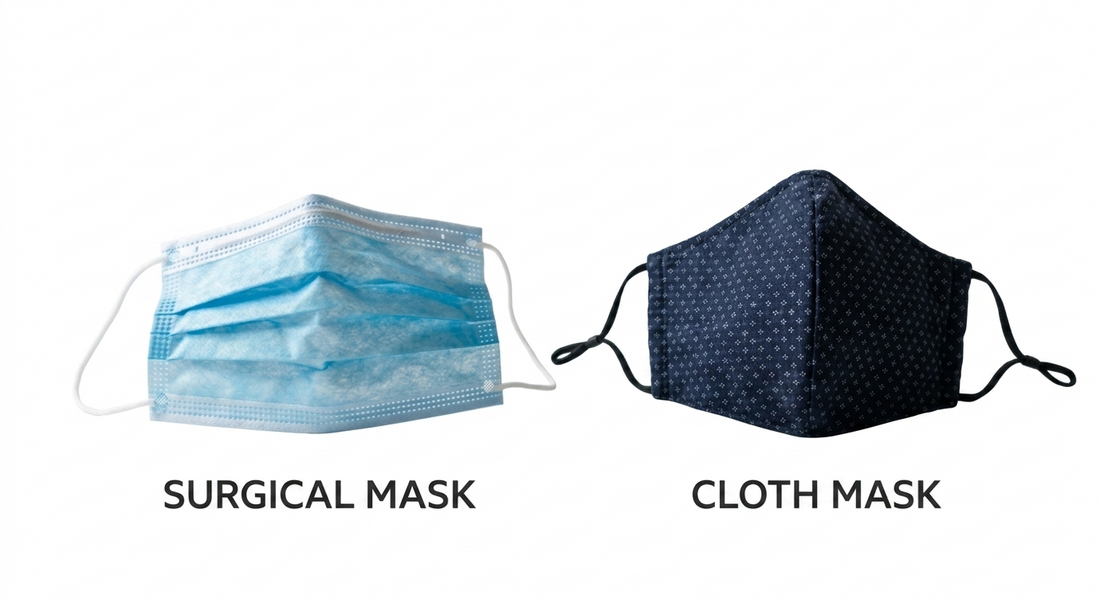 Surgical Masks vs Cloth Masks: What Are the Key Differences?