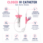 BD Nexiva™ Closed IV Catheter 24G x 0.75 in with Y-Site - BD383531 thumbnail 4