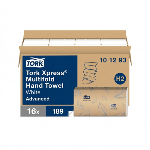 TOWEL HAND MULTIFOLD TORK 2-PLY WHITE CA/16 X 189S