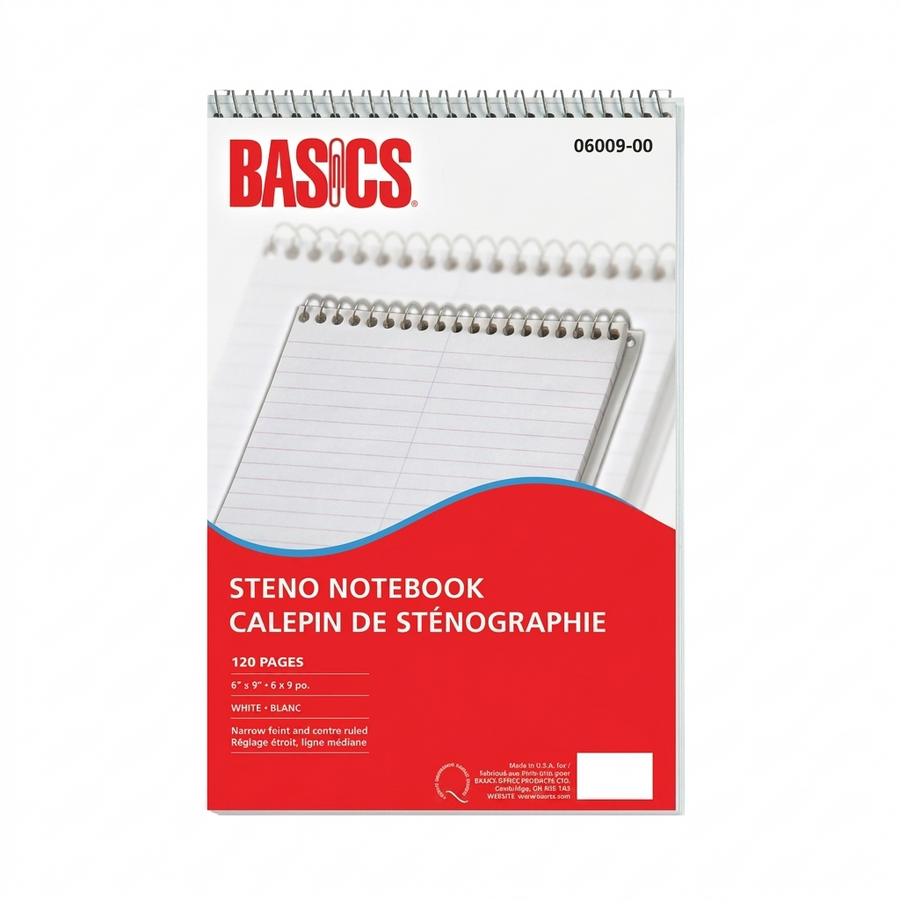 Basics® Steno Notebook 6