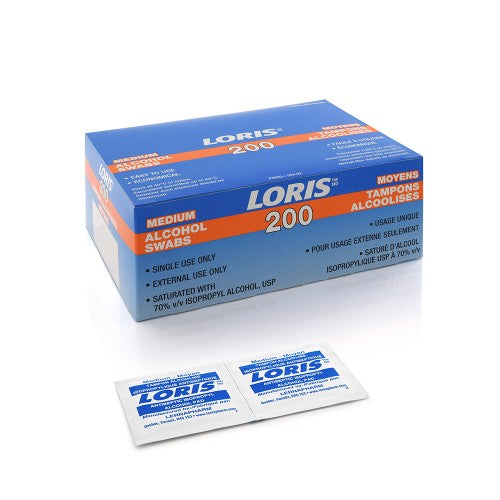 Alcohol Swabs - Medium (Box of 200)
