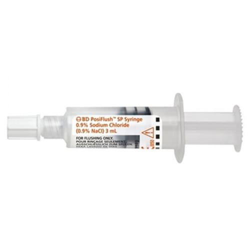 BD PosiFlush Sterile Path (SP) Pre-Filled Saline Syringe - 3ml (Box of 30)