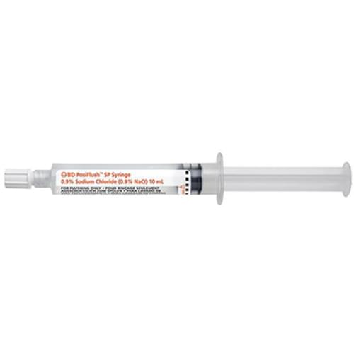 BD PosiFlush Sterile Path (SP) Pre-Filled Saline Syringe - 10ml (Box of 30)