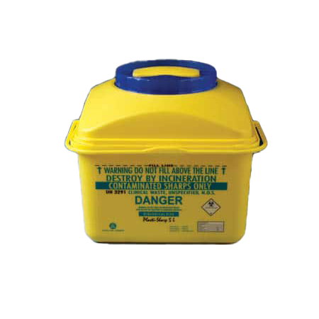 Sharps Container - 5L (Yellow)