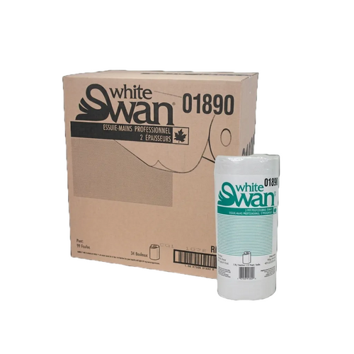 WHITE SWAN PAPER TOWEL 2-PLY 90-CT 10.9X8.0