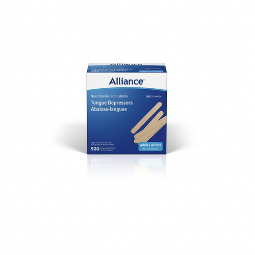 Alliance™ Tongue Depressor, Non-Sterile; 5.5" (14 cm) BOX/500 EACH