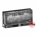 NitriDerm Ultra Black Nitrile Powder Free Gloves - (Box of 100) thumbnail 1