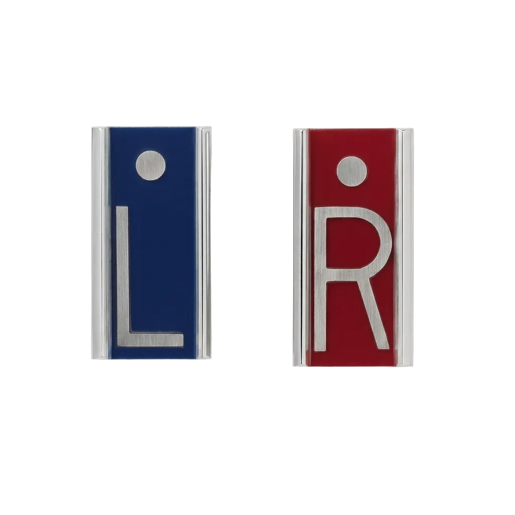 MARKER X RAY LEAD LEFT & RIGHT ALUM / PAIR