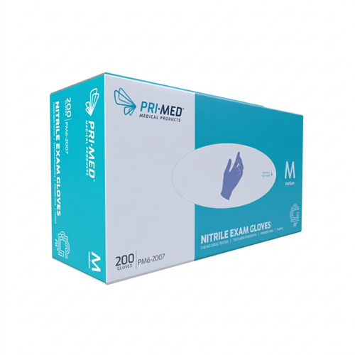 Nitrile Powder Free Purple Exam Gloves (Box of 200) - 263-PM6-2007-200