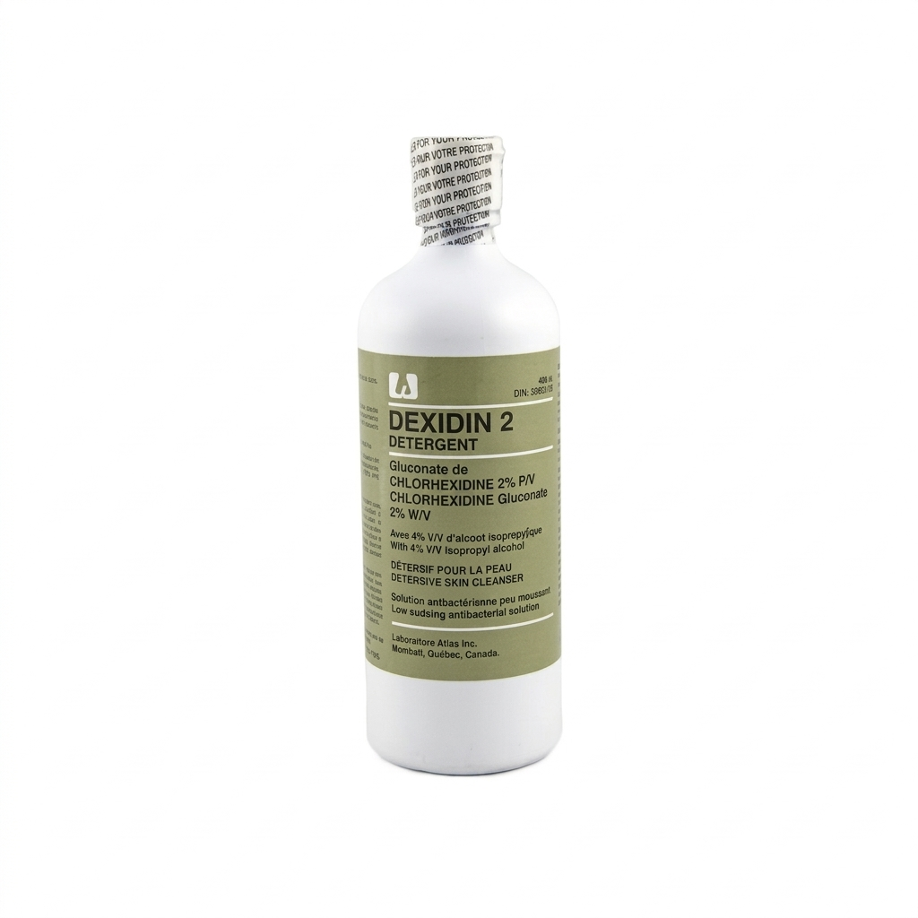 Dexidin 2 Detergent, 2% CHG 4% IPA - 450ml