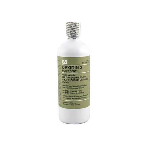 Dexidin 2 Detergent, 2% CHG 4% IPA - 450ml