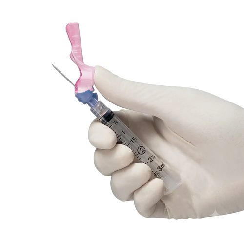 BD Eclipse 1cc Luer Lok Syringe with 25G x 5/8'' Detachable Needle - Box of 50 - BD305780