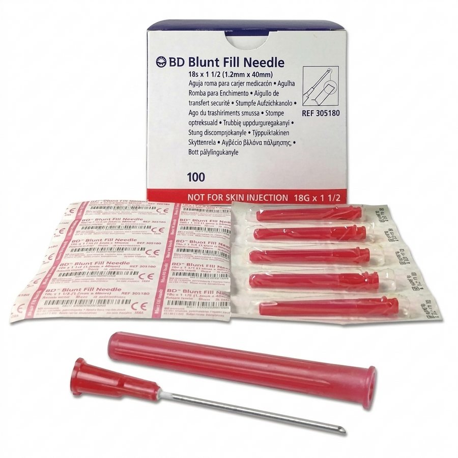 BD Blunt Fill Needle 18G X 1 1/2