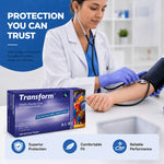 Transform Blue Nitrile Examination Gloves thumbnail 4