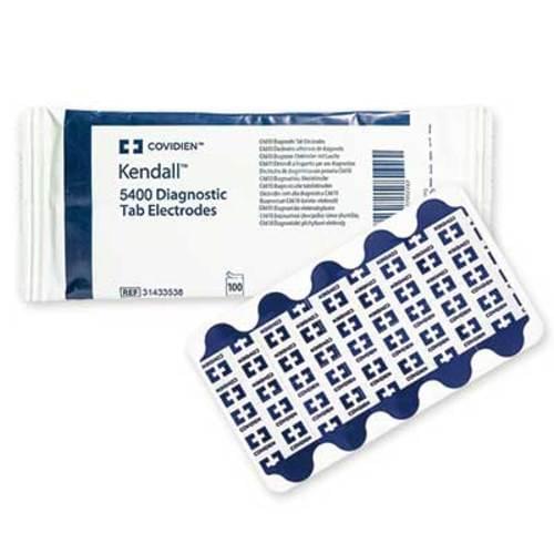 Covidien Kendall 5400 Diagnostic Tab Electrode / BOX