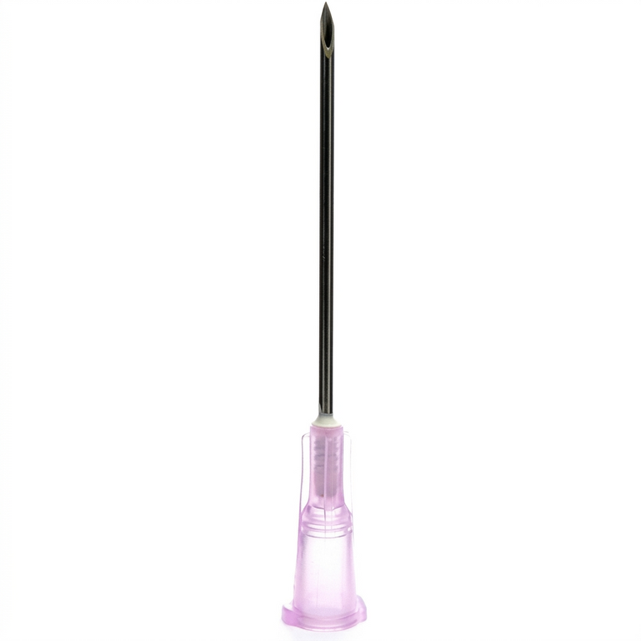NEEDLE HYPO 18 X 1IN RB BX/100
