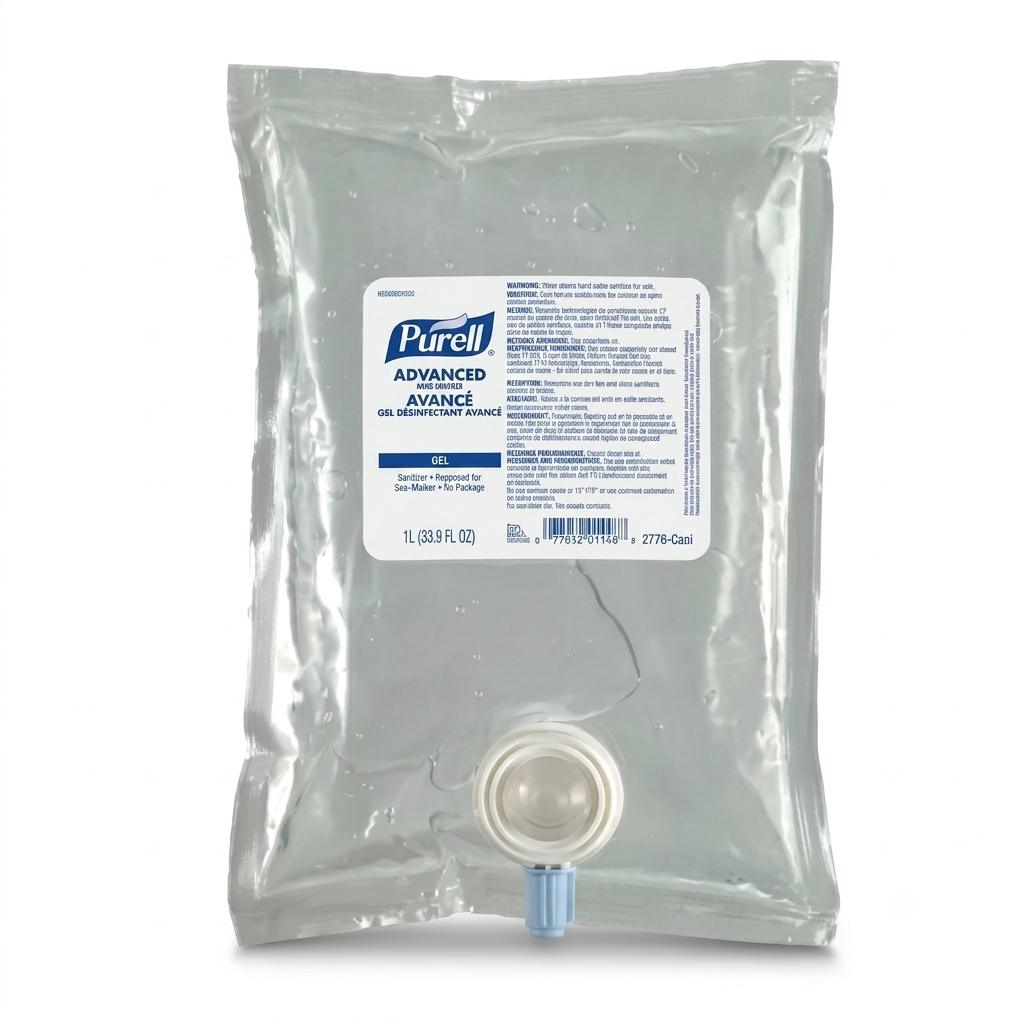 Purell 70% 1 Litre Refill For Space Saver/ Side By Side Dispenser
