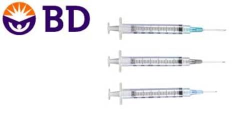BD 3cc Syringe Needle 25G x 5/8'' (Non-Safety) - Box of 100