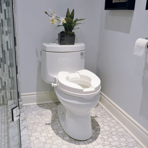 BIOS Living Raised Toilet Seat (4"/10 cm)