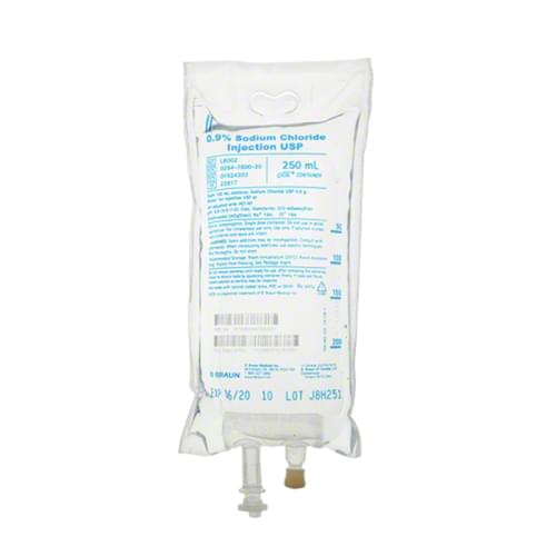 BBraun Sodium Chloride IV Bag - 250ml