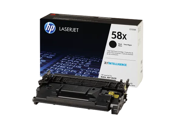 HP 58X High Yield Black Original LaserJet Toner Cartridge, CF258X