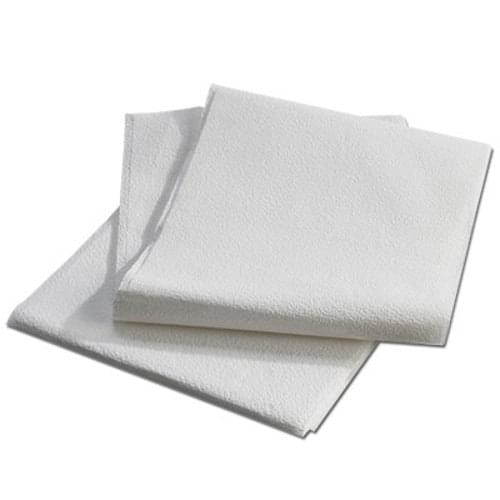 2 Ply White Exam Drapes - 36" x 48" (Case of 100)