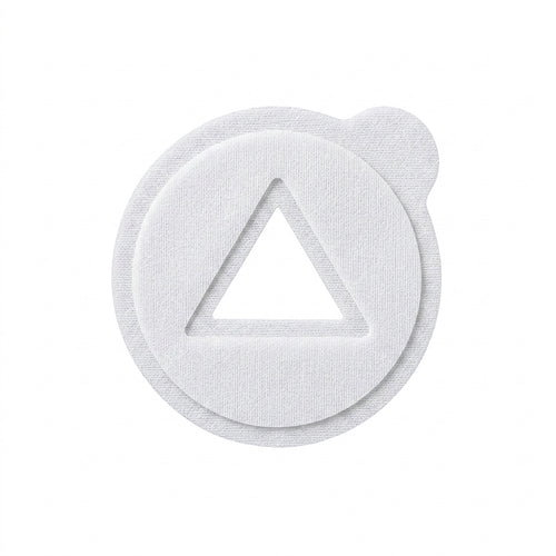 LABEL SKIN SUREMARK CLEAR MARK NON METALLIC TRIANGLE BX/110 - 794-SL-T1