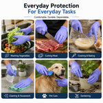 Transform Blue Nitrile Examination Gloves thumbnail 8