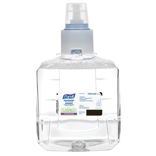 Purell® Advanced Foam Hand Rub 1200mL Refill LTX-12™ Dispenser