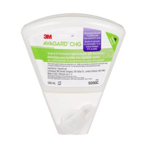 3M Avagard Surgical Hand Antiseptic 500 mL 1% Chlorhexidine with Moisturizers