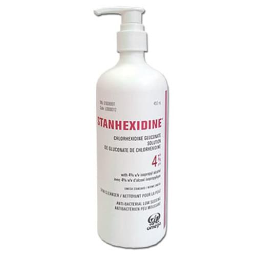 Stanhexidine Hand Cleanser 4% 450ml Pump Bottle