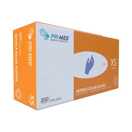 Nitrile Powder Free Purple Exam Gloves (Box of 200)