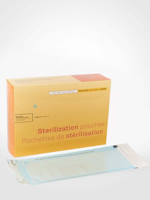 Sterilization Pouches Class 4 - 5.25 x 10 in