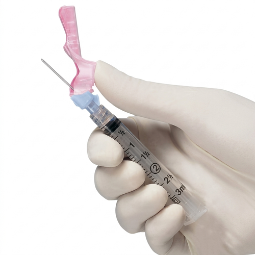 BD Eclipse 3cc Luer Lok Syringe with 25G x 5/8'' Detachable Needle - Box of 50