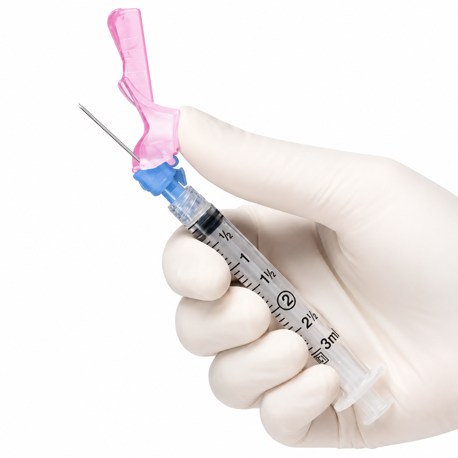 BD Eclipse 1cc Luer Lok Syringe with 27G x 1/2'' Detachable Needle