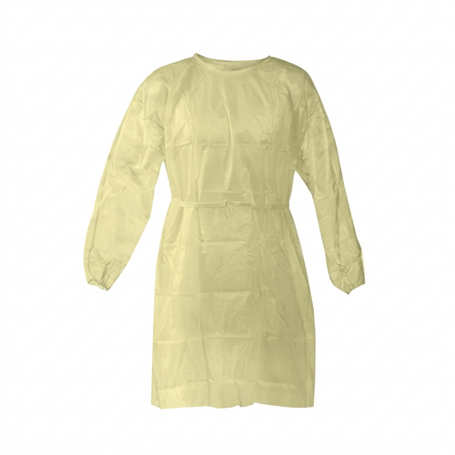 YELLOW ISOLATION GOWN