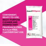 CaviWipes Flat Pack Disinfecting Surface Wipes - 7" x 9" (Pack of 25 Wipes)
