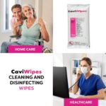 CaviWipes Flat Pack Disinfecting Surface Wipes - 7" x 9" (Pack of 25 Wipes)
