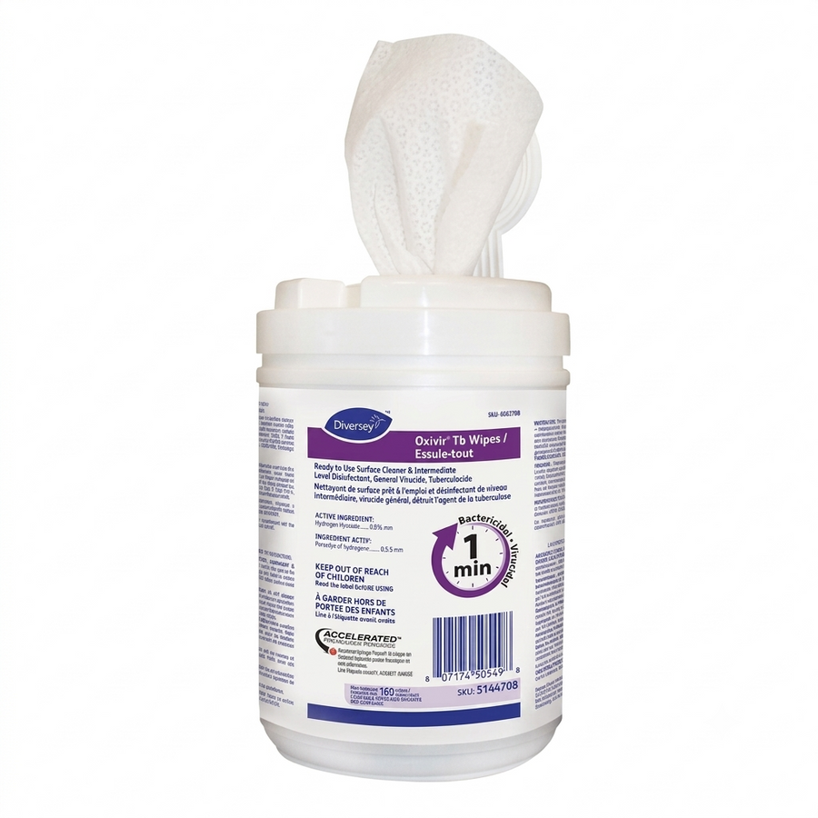 Oxivir® TB Disinfecting Wipes - Tub of 160 Wipes