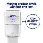 PURELL ES8 Touch-Free Hand Sanitizer Dispenser with Energy-on-the-Refill - 1200ml (White)