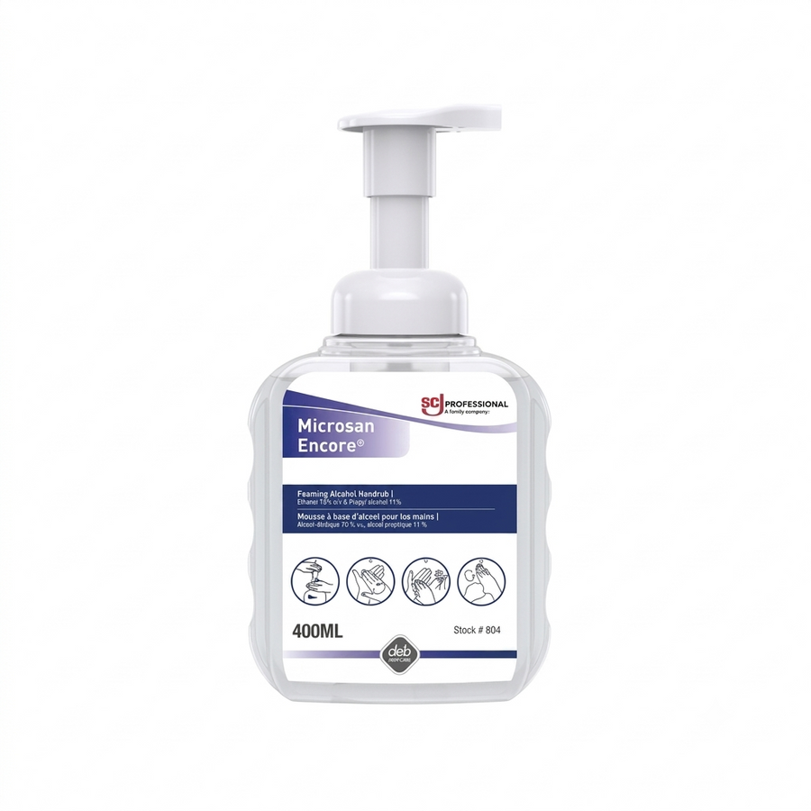 Microsan Encore Foaming Hand Sanitizer - 400mL Pump Bottle