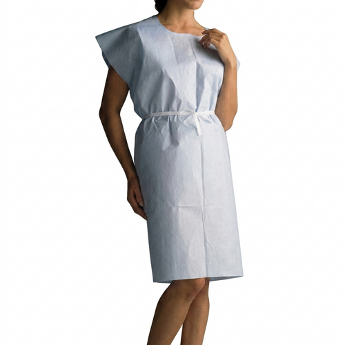 GOWN EXAM DISP BLUE 30 x 42in P120