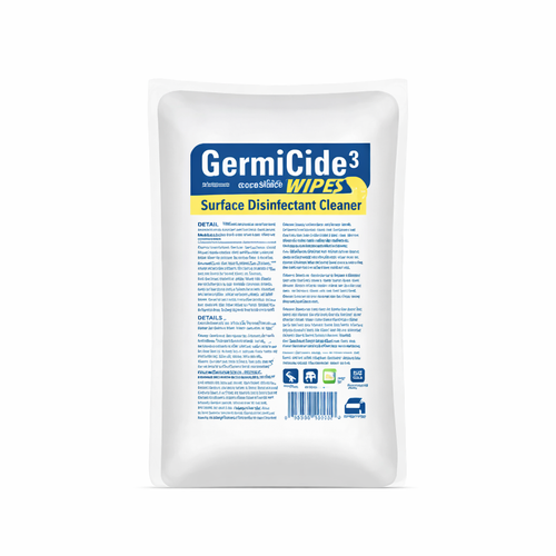 GermiCide3 Multi-Surface Disinfectant Wipes Refill Large
