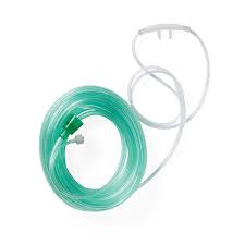 NASAL CANNULA SUPERSOFT ADULT CO2 SAMPLING WITH MALE LUER CONNECTOR & 7' TUBE &7' GAS SAMPLING LINE CASE/25 EACH