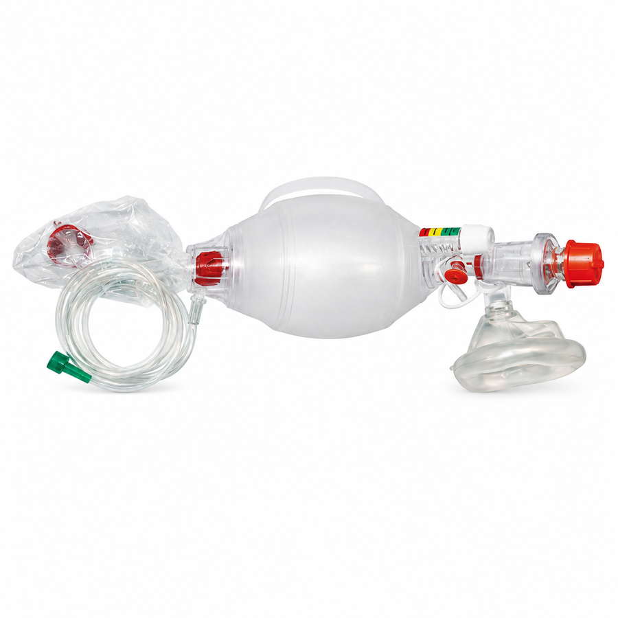 BAG RESUSCITATION INFANT NEO MASK MANOME 12EA/CASE