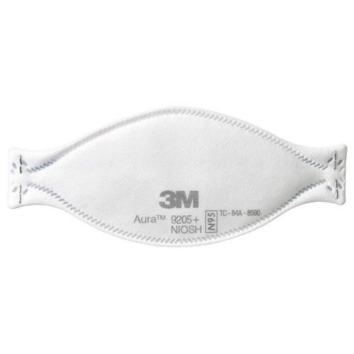 3M Aura 9205+ N95 Particulate Respirator - Case of 440 Masks