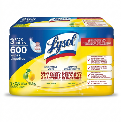 LYSOL DISINFECTING WIPES CITRUS 225 CT